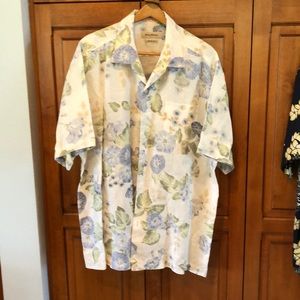 Tommy Bahama linen Hawaiian shirt